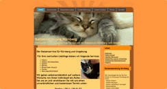 Desktop Screenshot of katzenbetreuung-nuernberg.de