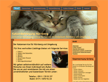 Tablet Screenshot of katzenbetreuung-nuernberg.de